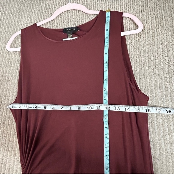 TED BAKER London Giullia Jersey Dress with Ruched Circle NWOT - Picture 14 of 16